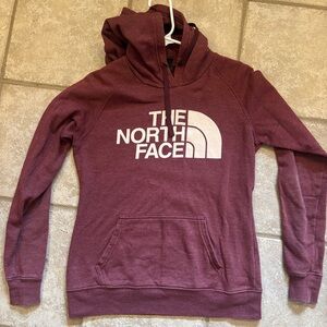 The North Face Burgundy Pullover Hoodie